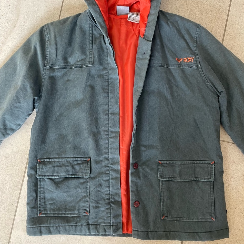Womens Roxy Utility Jacket - Picture 2 of 5